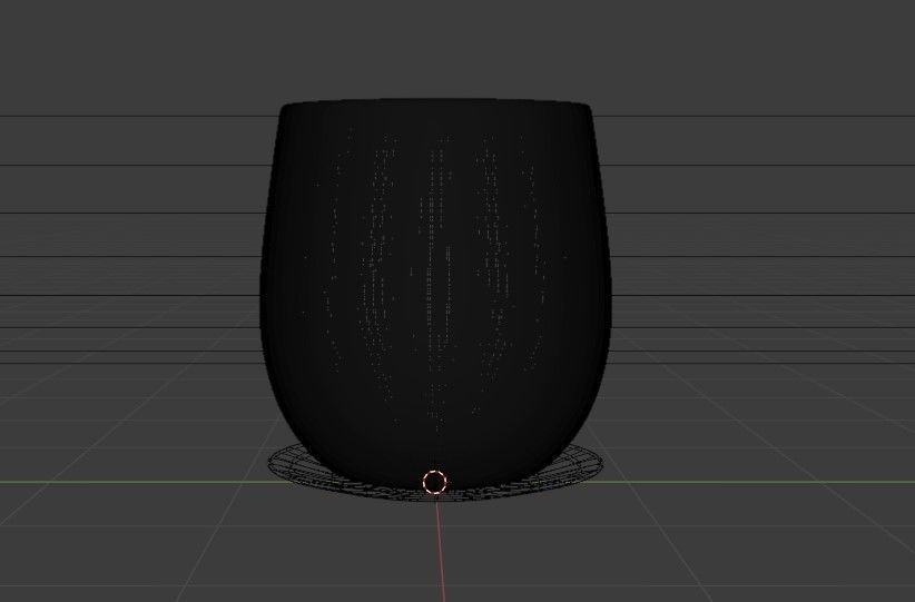 glass cup 3D model_1