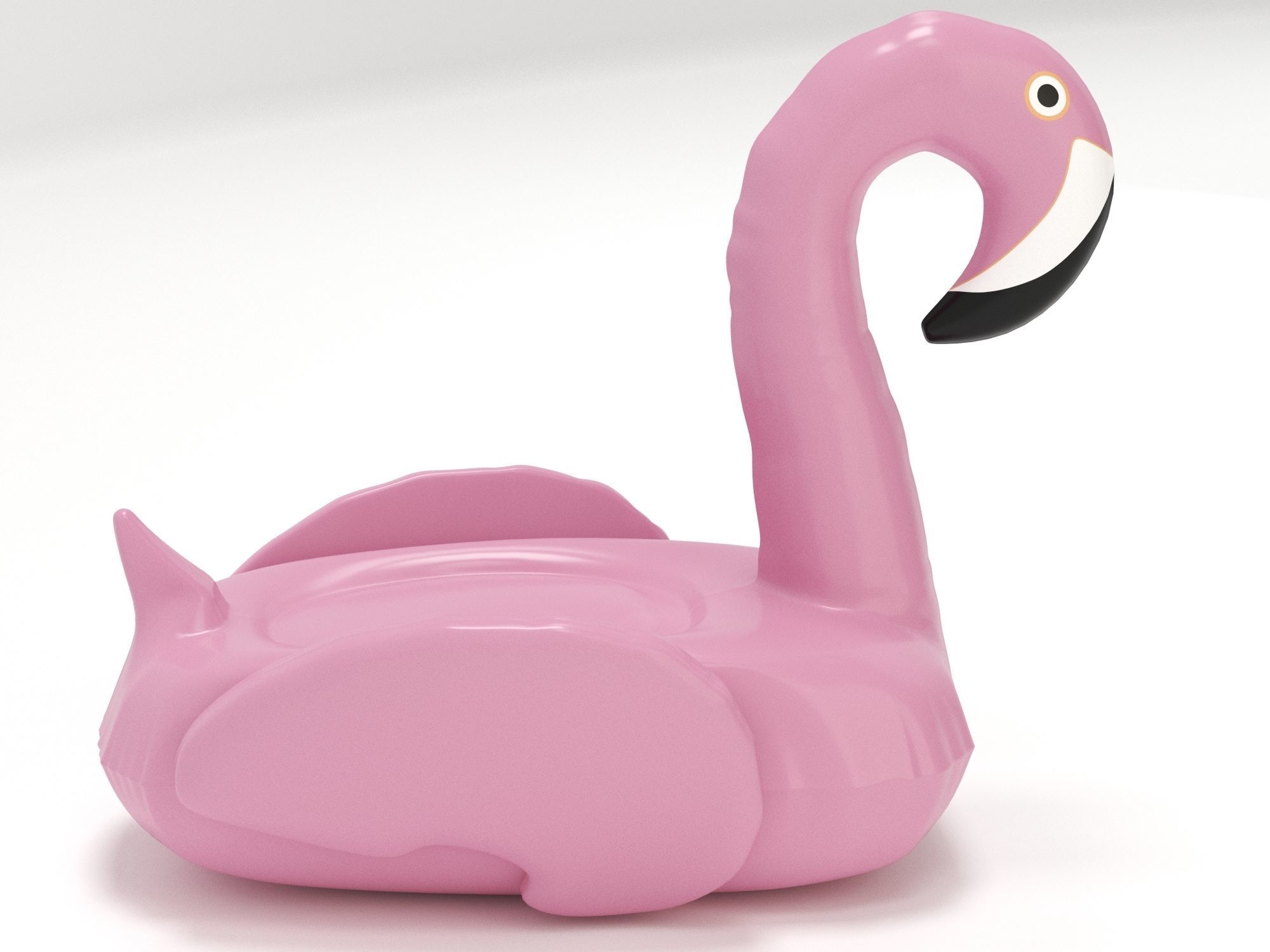 Flamingo  Float Baloon Free 3D model_14