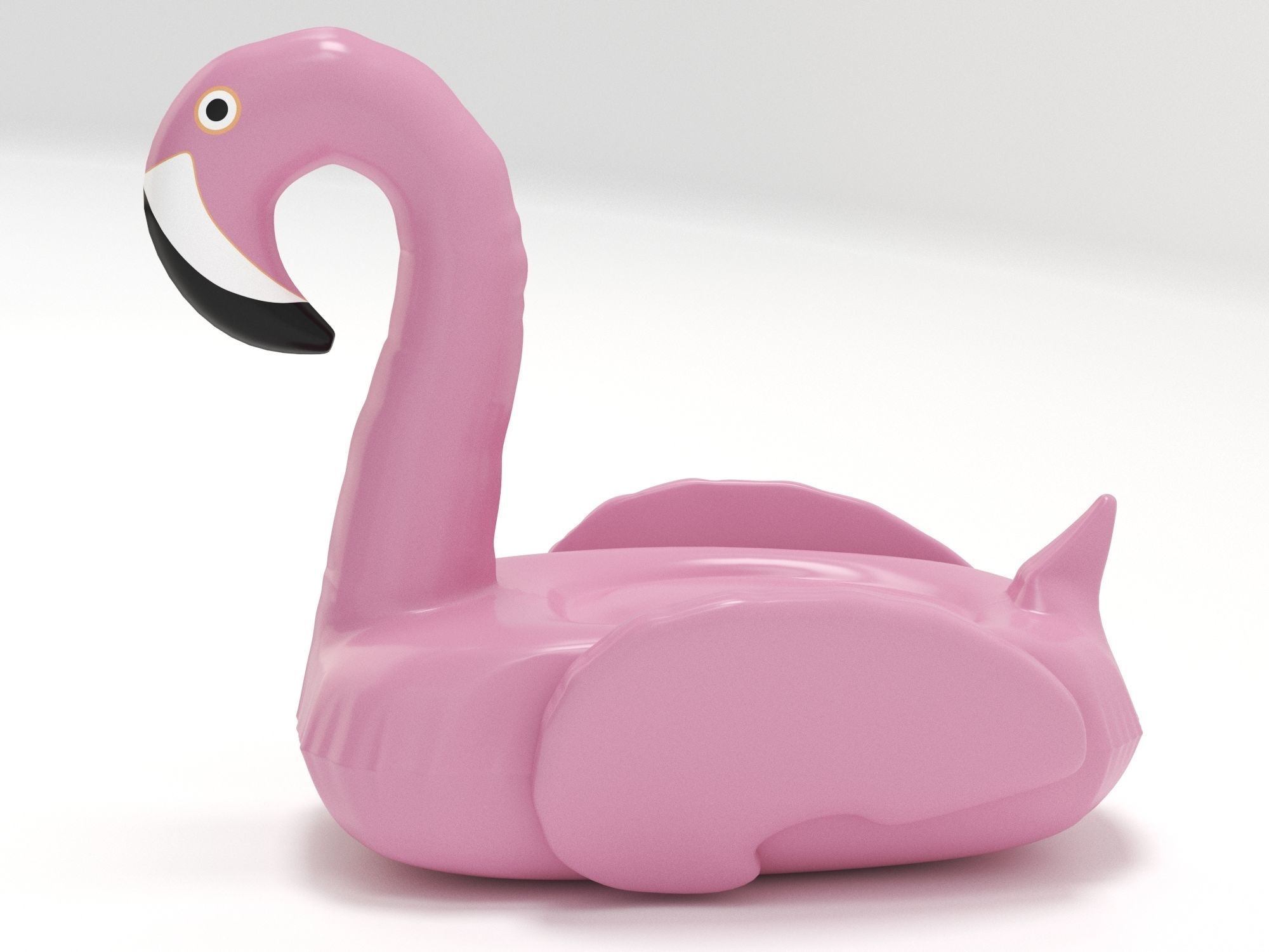 Flamingo  Float Baloon Free 3D model_2