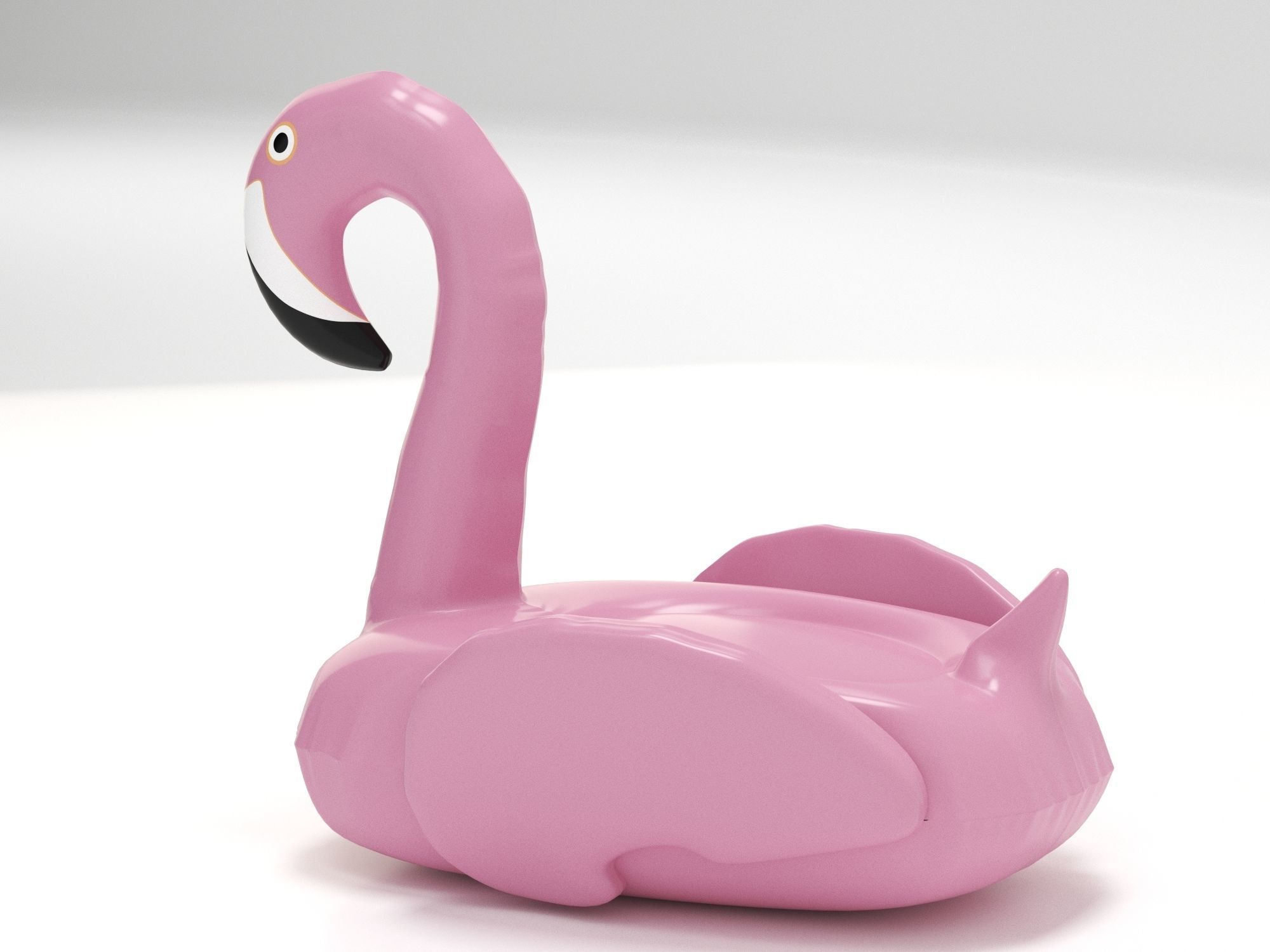 Flamingo  Float Baloon Free 3D model_4
