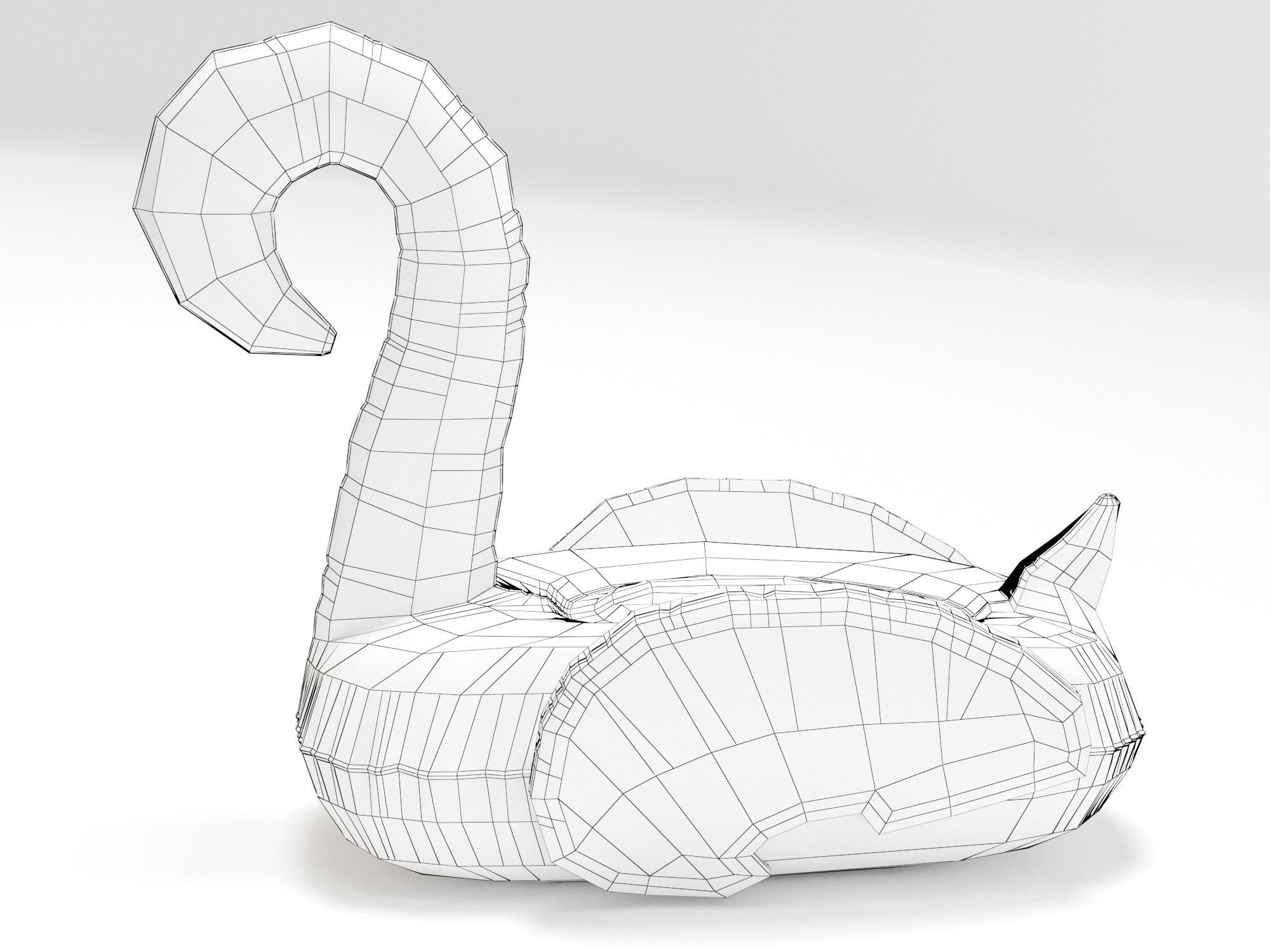 Flamingo  Float Baloon Free 3D model_3