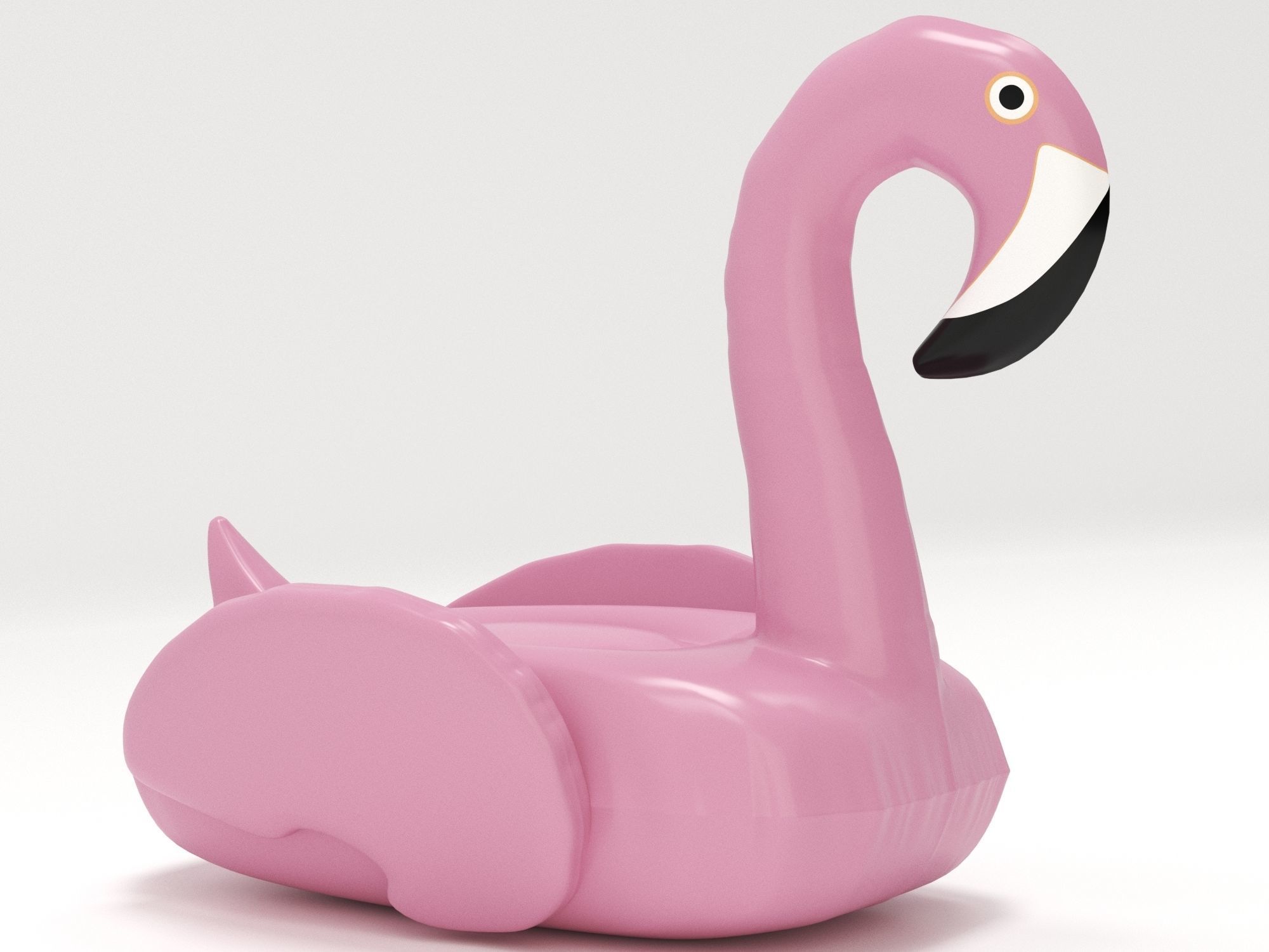 Flamingo  Float Baloon Free 3D model_8