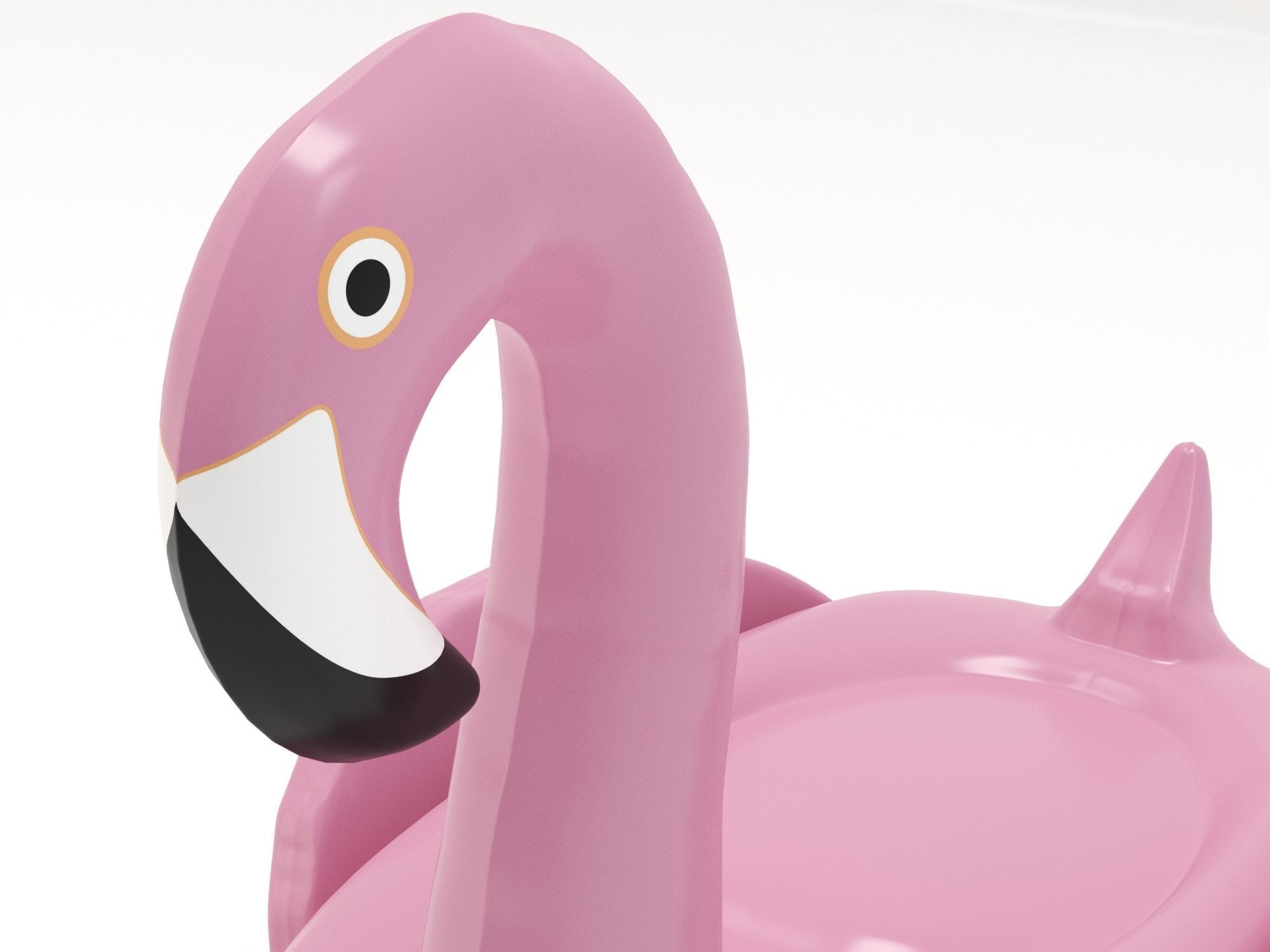 Flamingo  Float Baloon Free 3D model_10