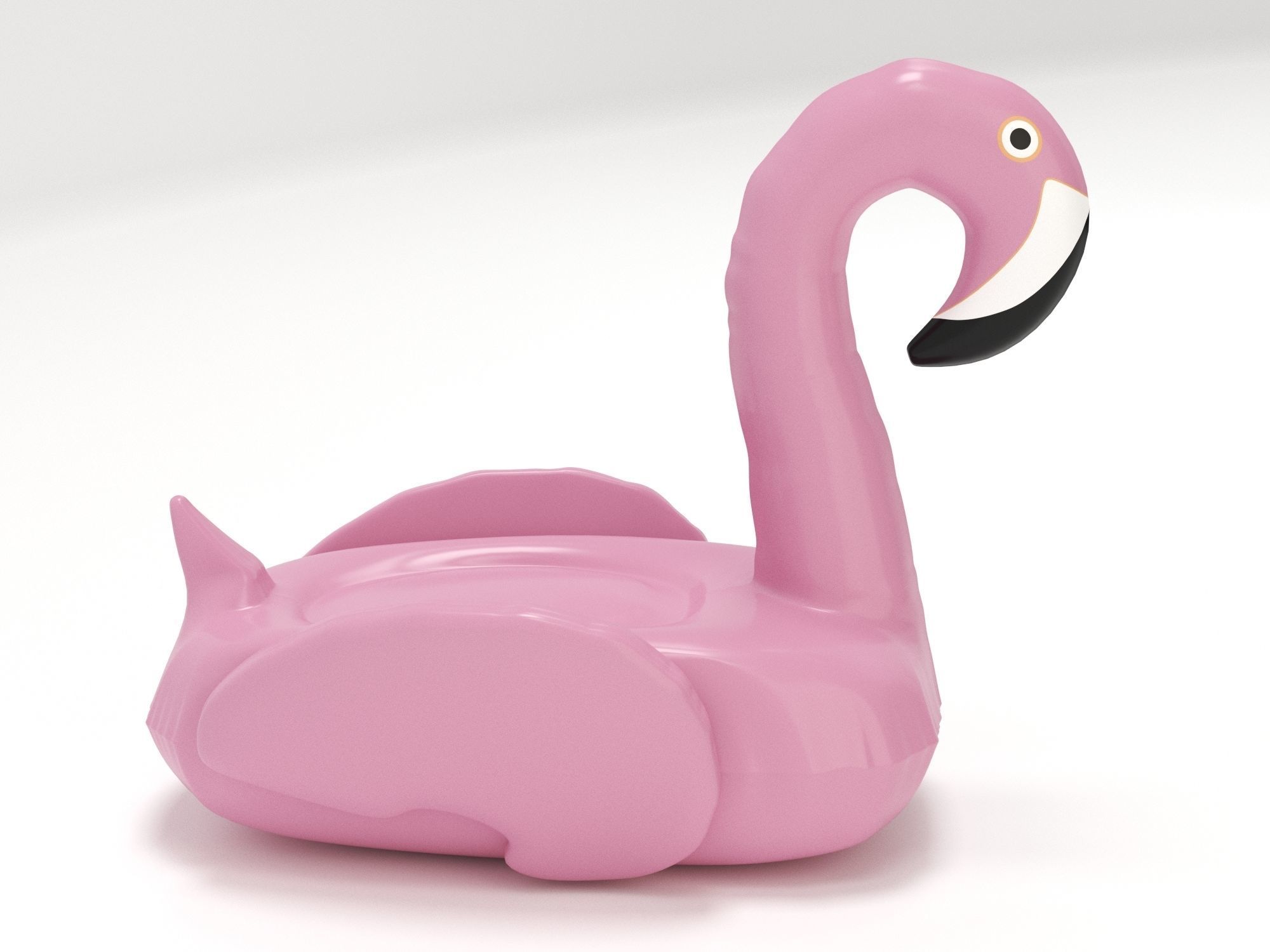 Flamingo  Float Baloon Free 3D model_12