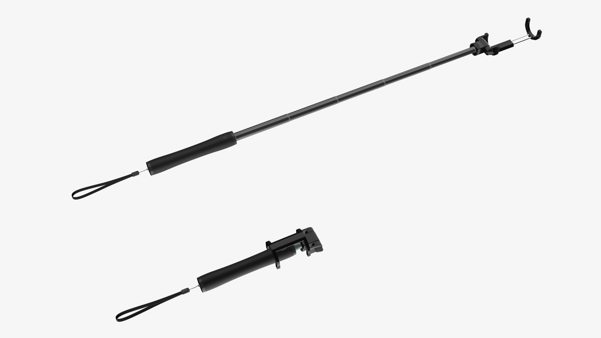 Selfie Stick 3D model_0