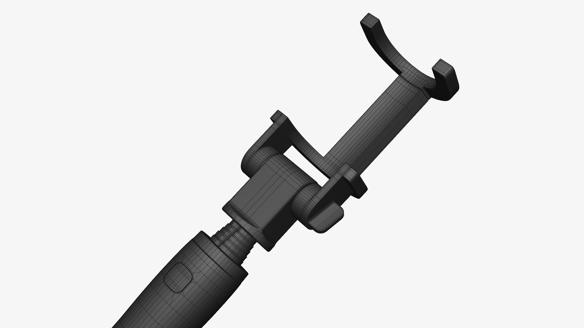 Selfie Stick 3D model_11