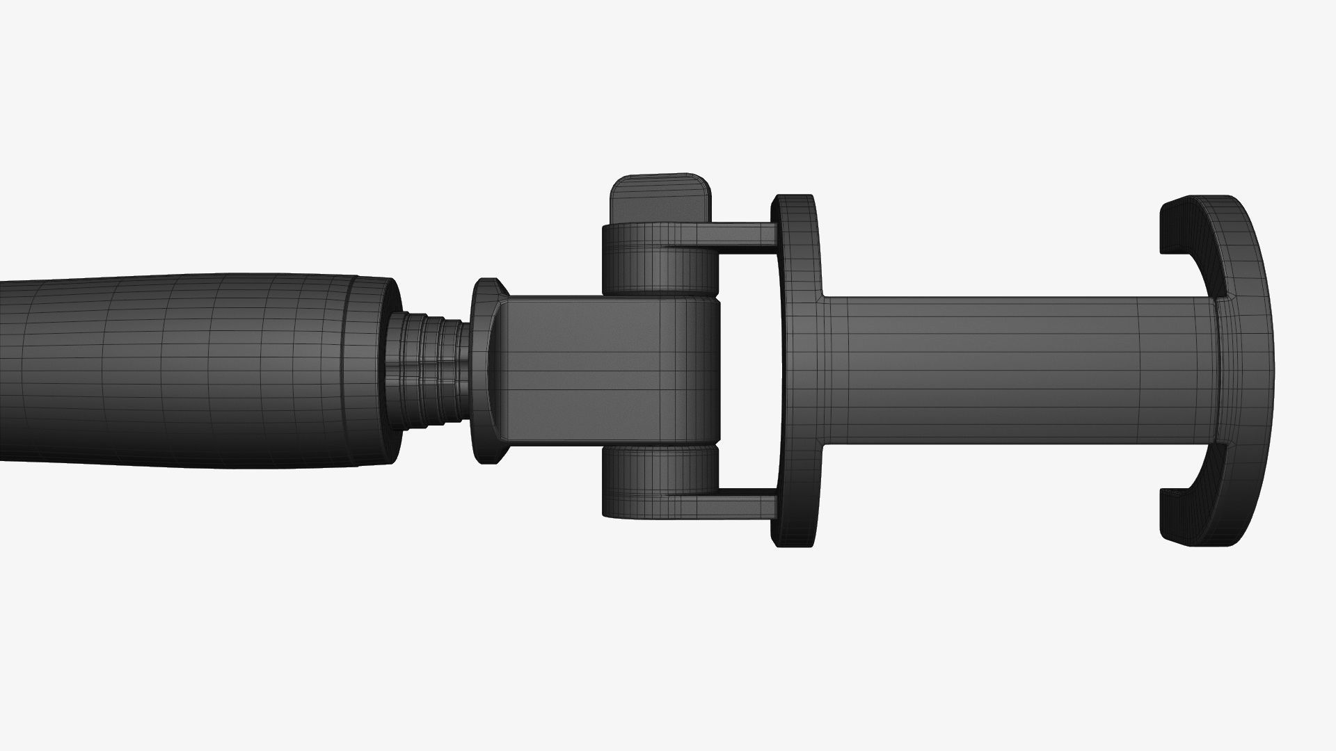 Selfie Stick 3D model_12