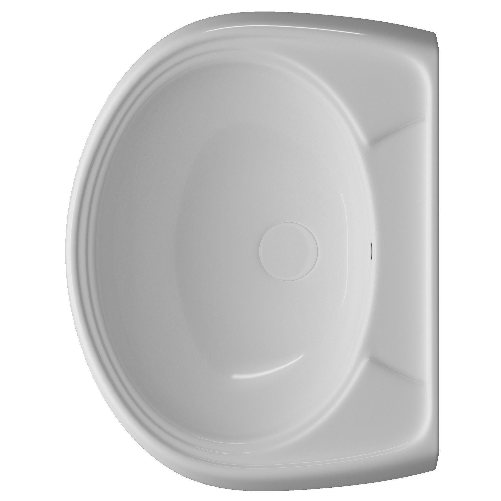 Pedestal Wash Basin 3D model Modeled in 3ds max  3D model_2