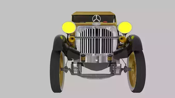 ROADSTER 3D CAR MODEL Free 3D model