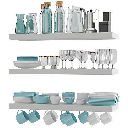 Kitchenware and Tableware 11 3D model