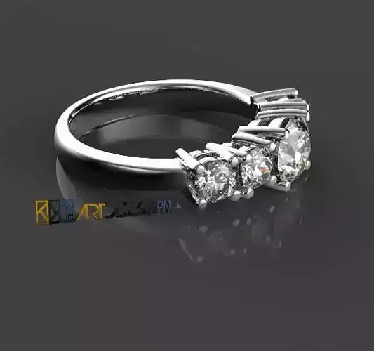 Anello Riviera -  Diamonds ring
