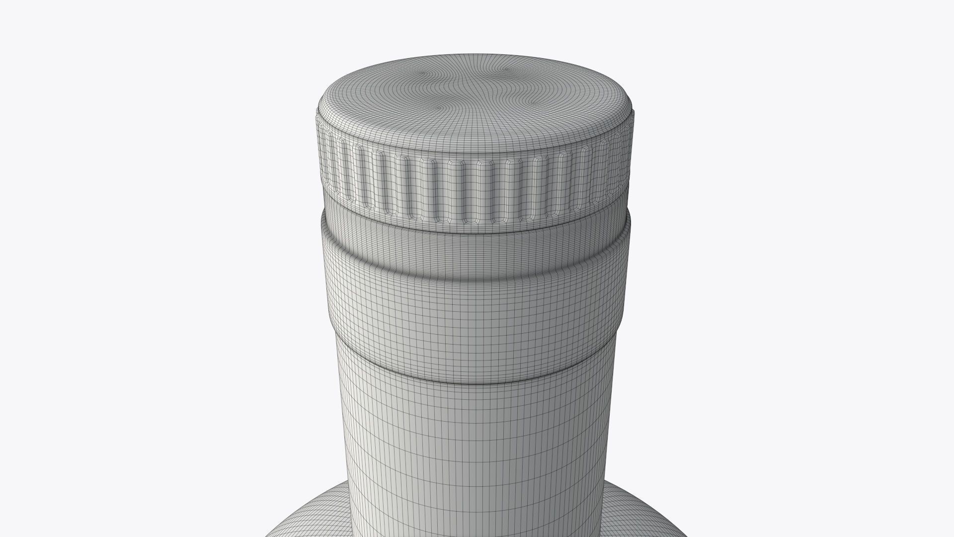 Bottle whiskey 01 3D model_5