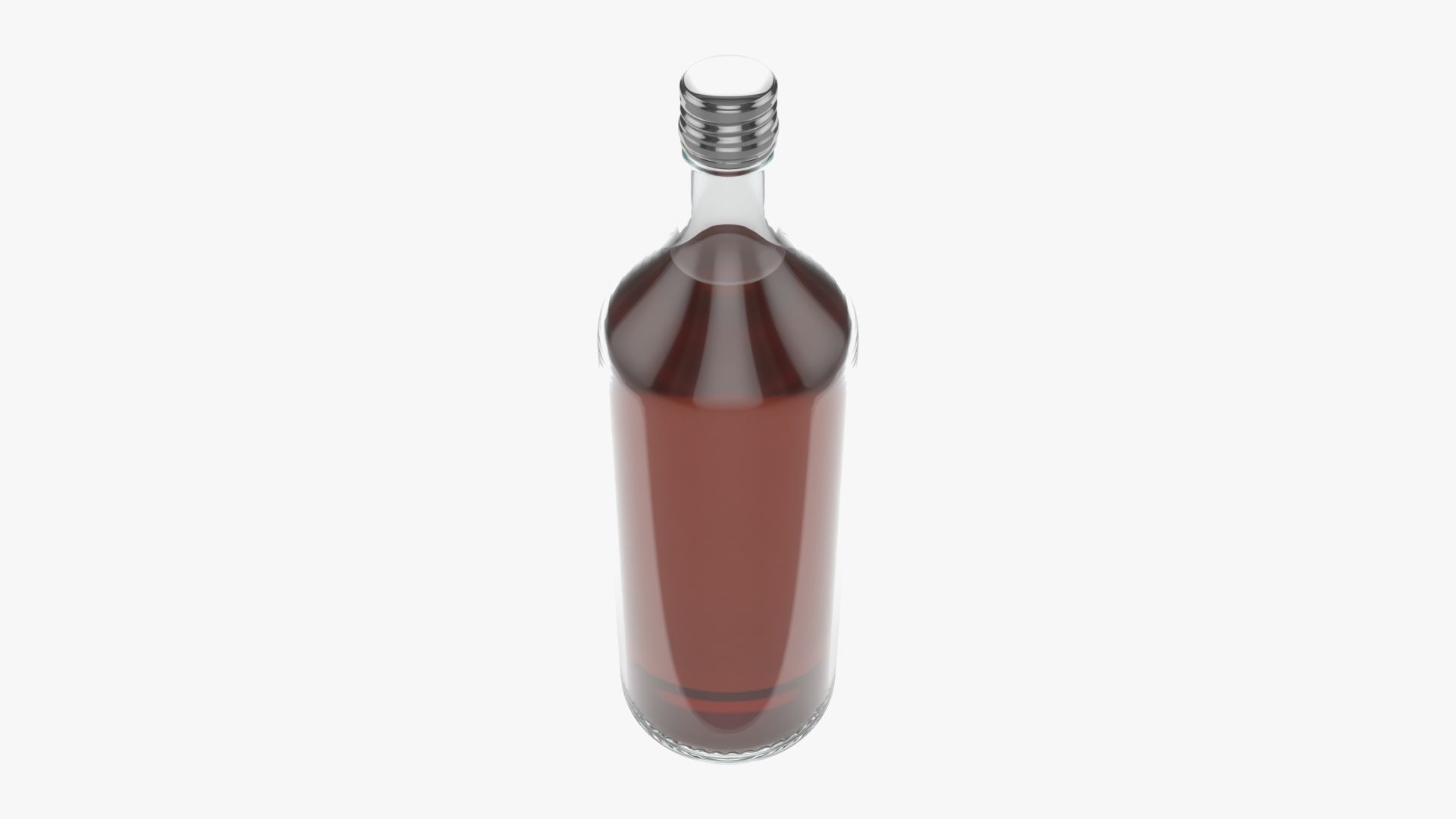 Bottle whiskey 03 3D model_1