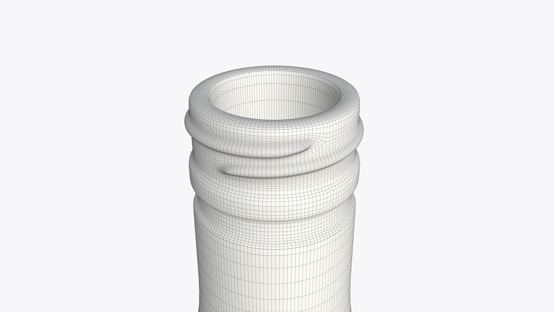 Bottle whiskey 03 3D model_7