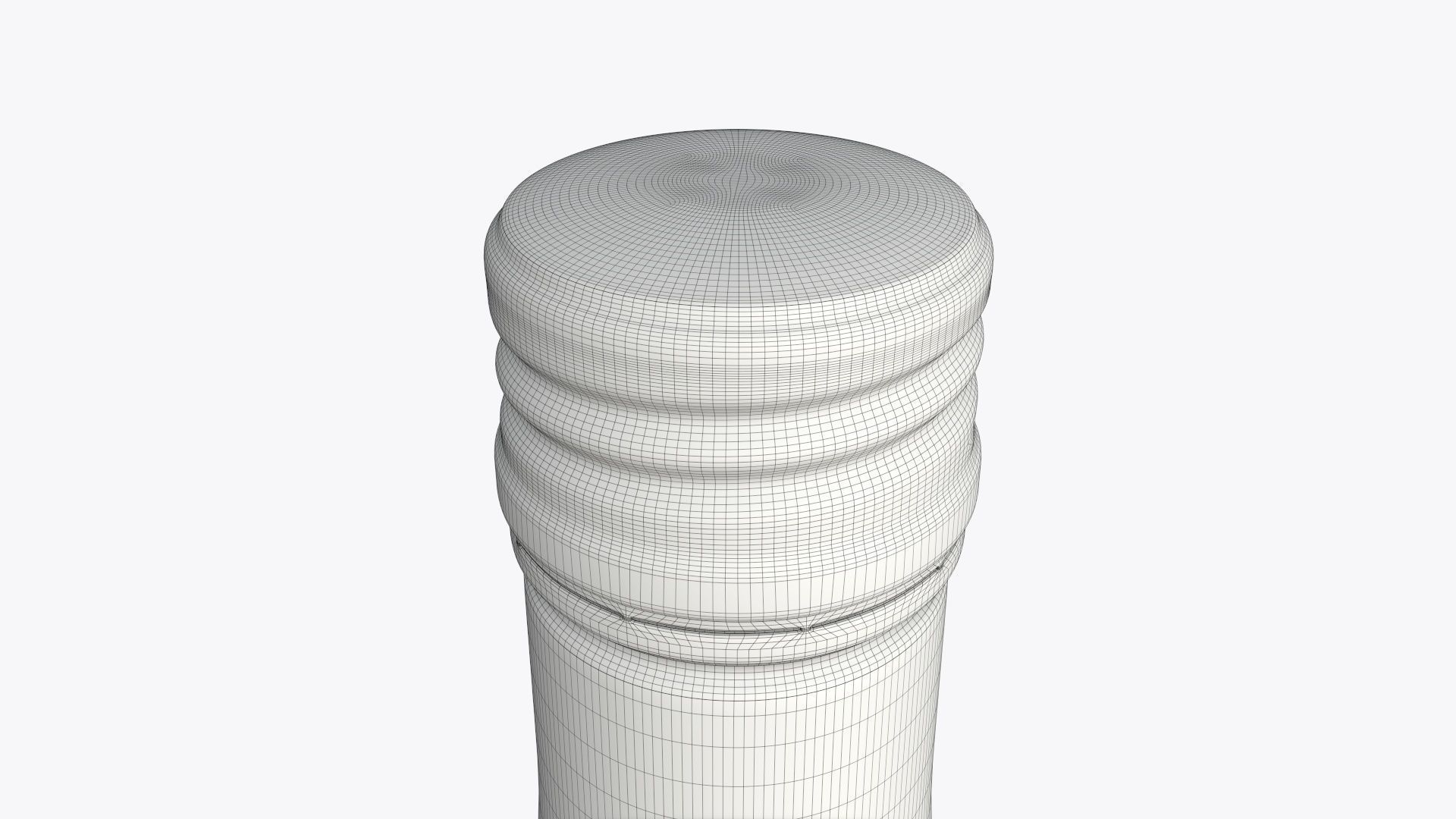 Bottle whiskey 03 3D model_6