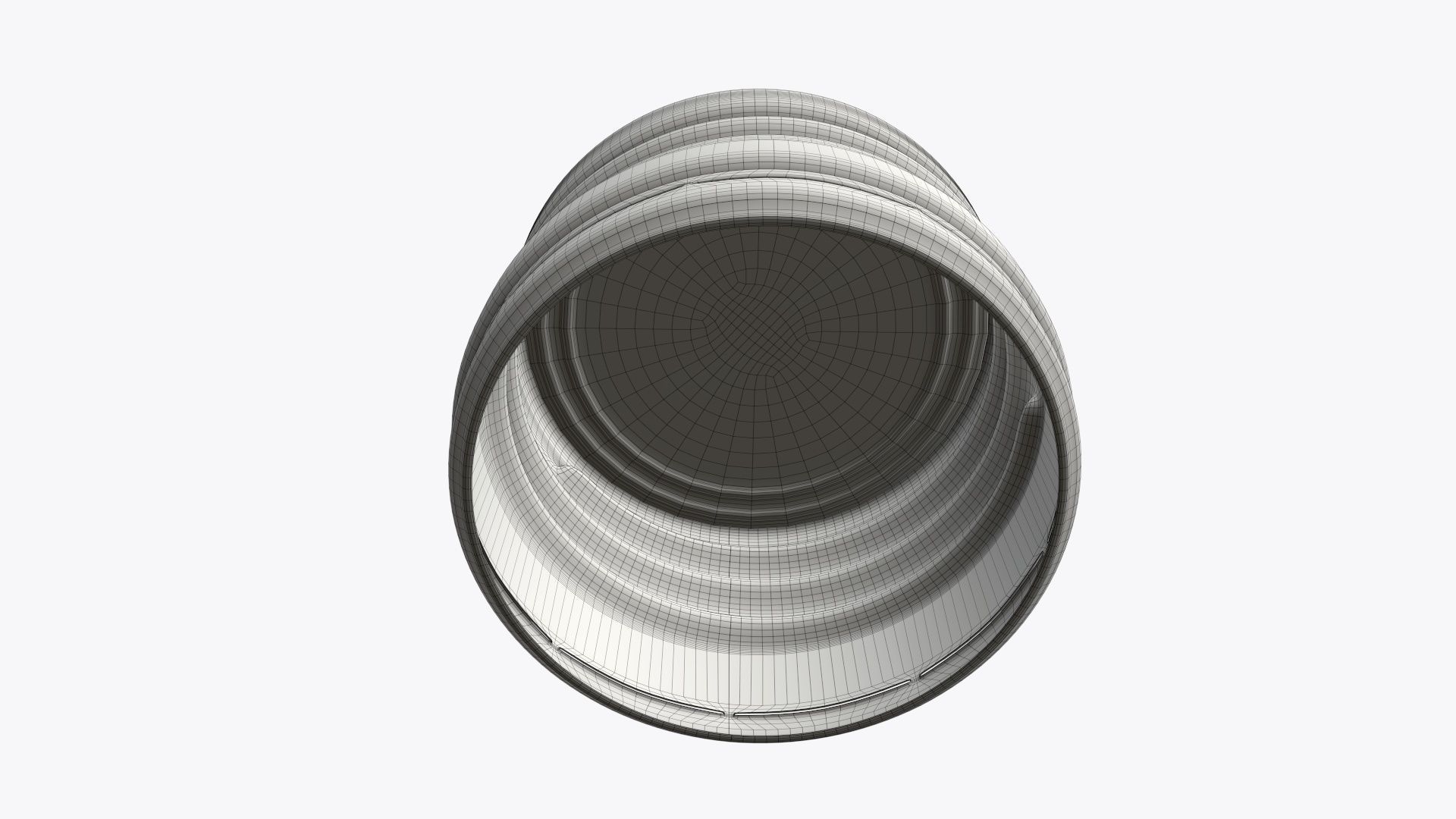 Bottle whiskey 03 3D model_8