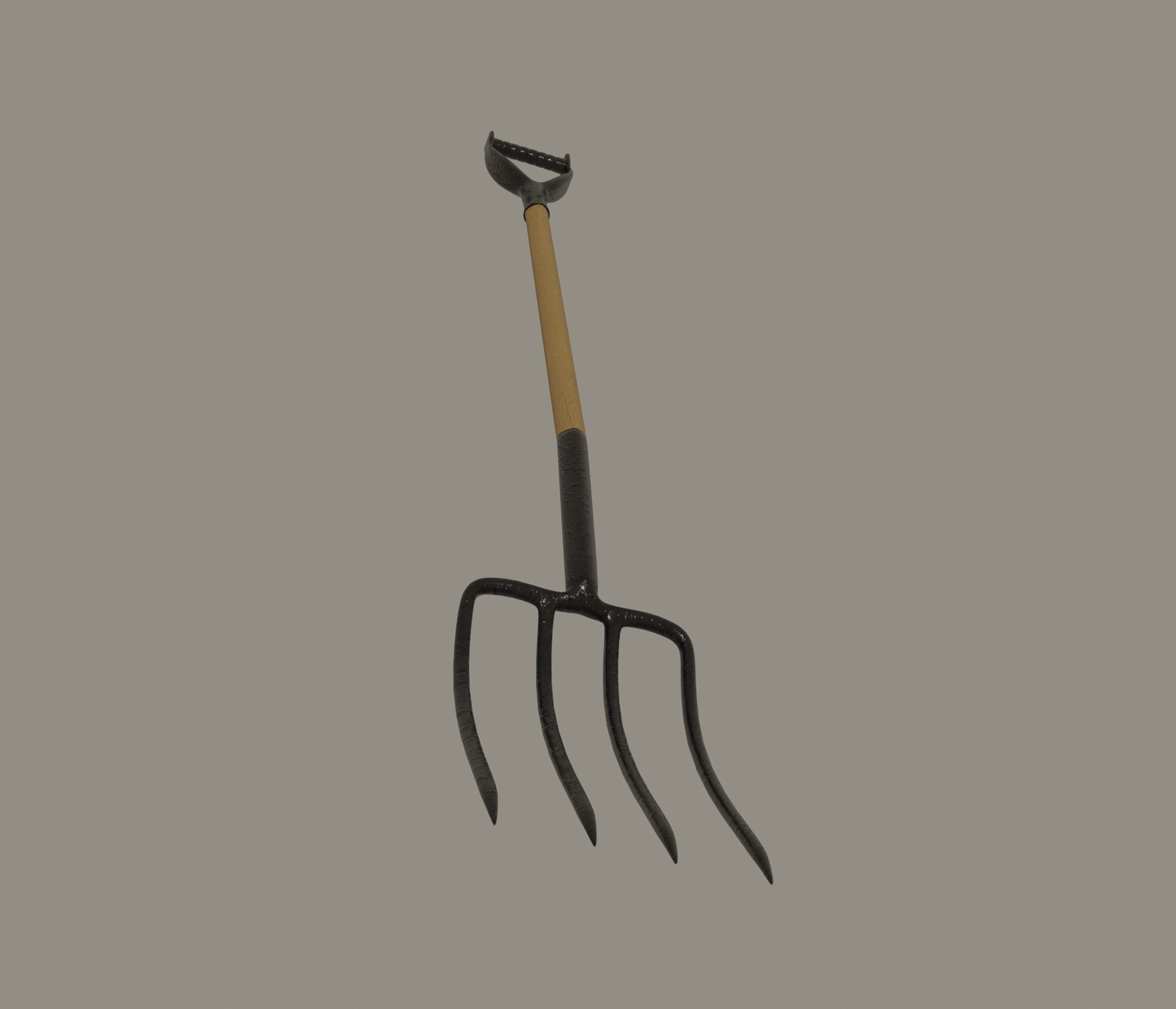 Pitchfork 3D model_13