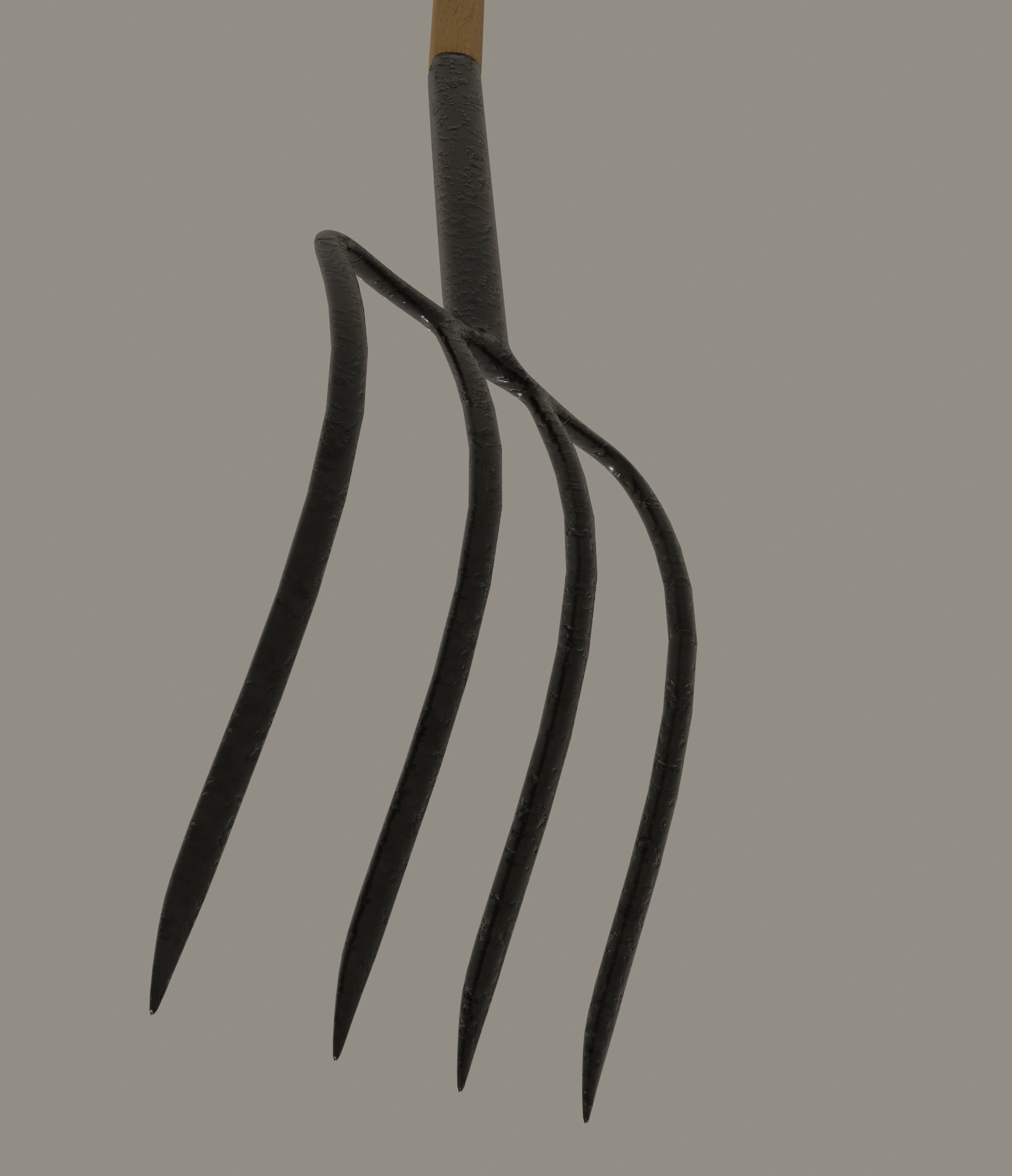 Pitchfork 3D model_10