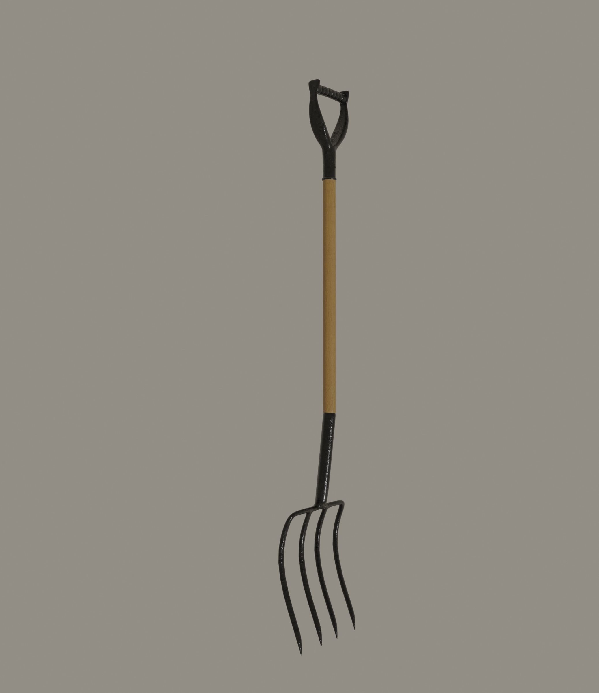 Pitchfork 3D model_4