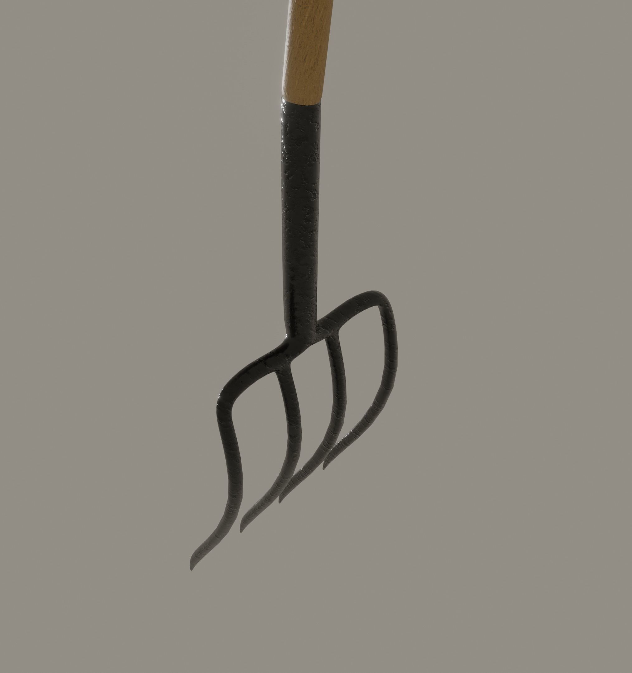 Pitchfork 3D model_11