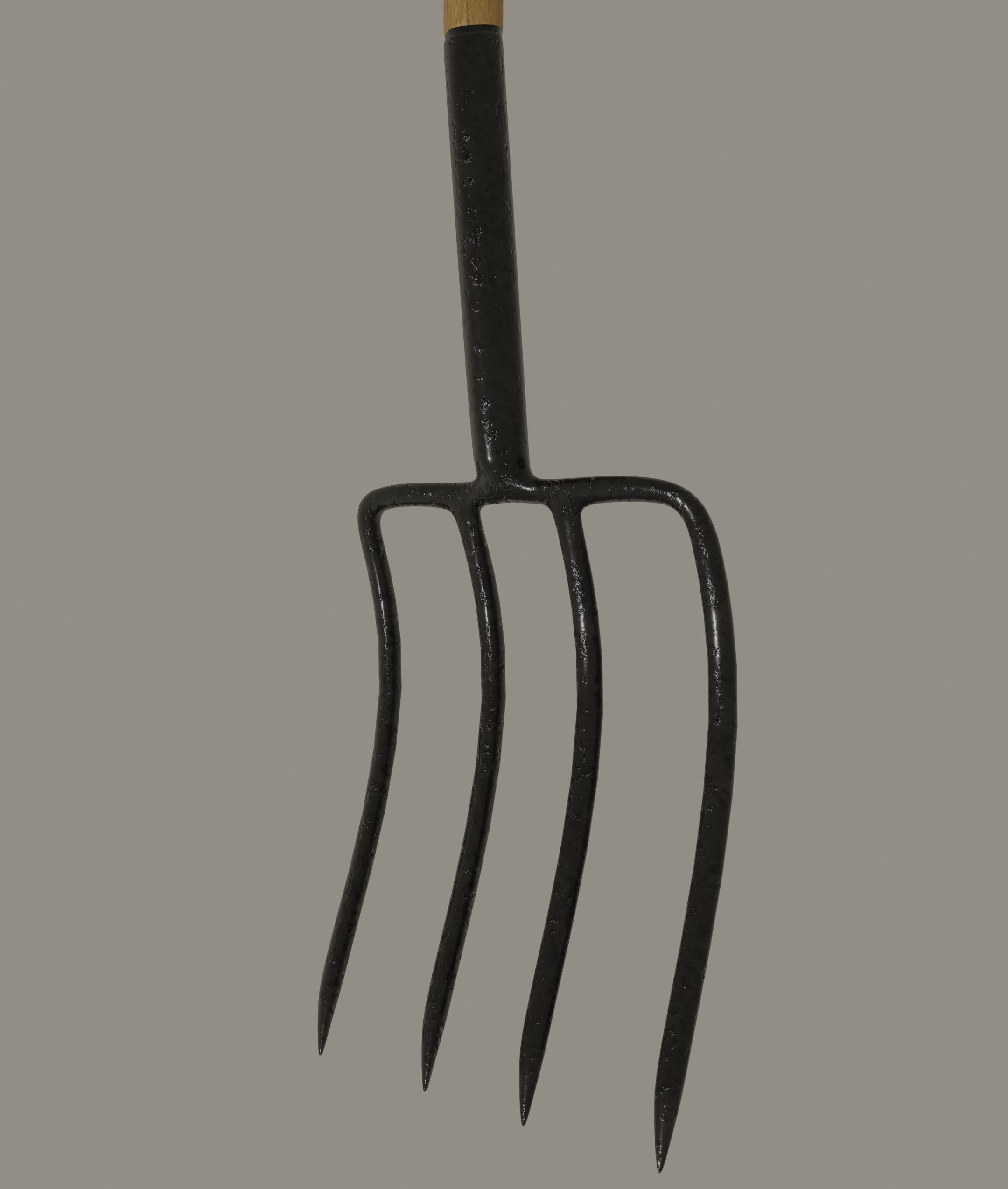 Pitchfork 3D model_8