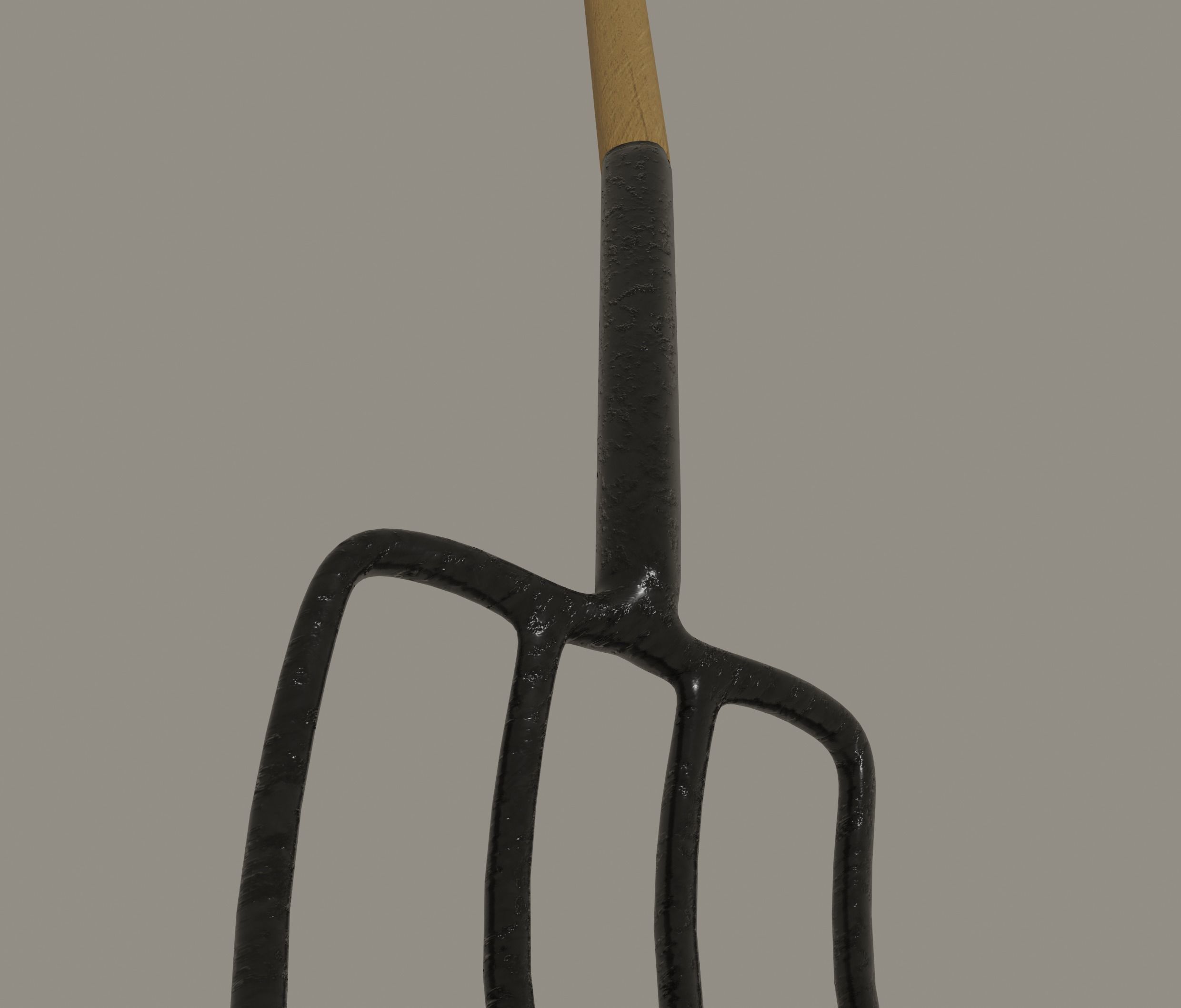 Pitchfork 3D model_14