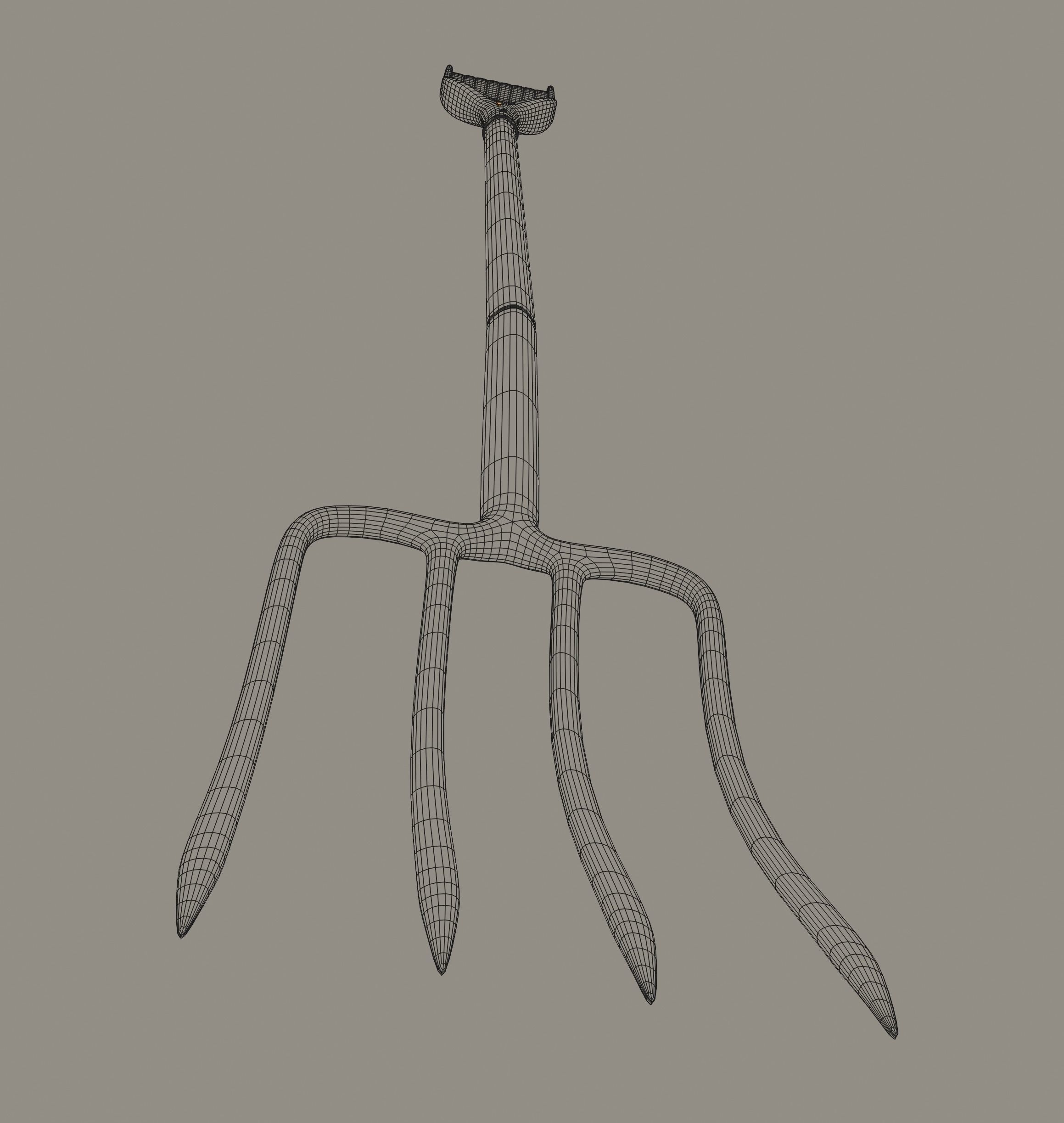 Pitchfork 3D model_17
