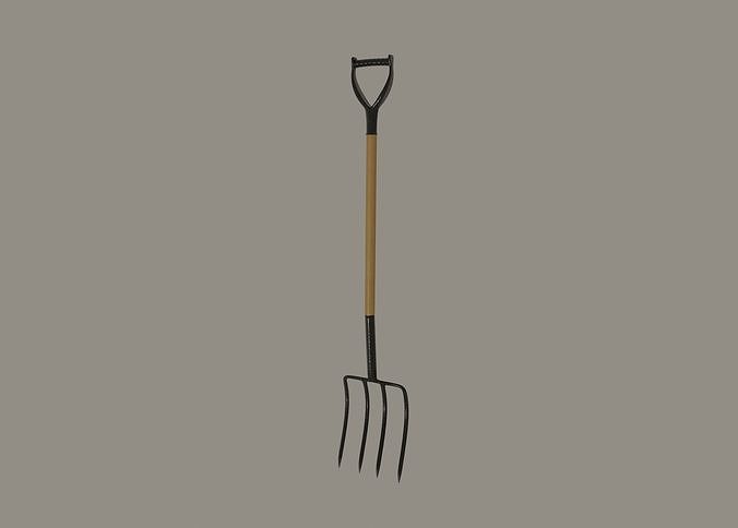 Pitchfork 3D model
