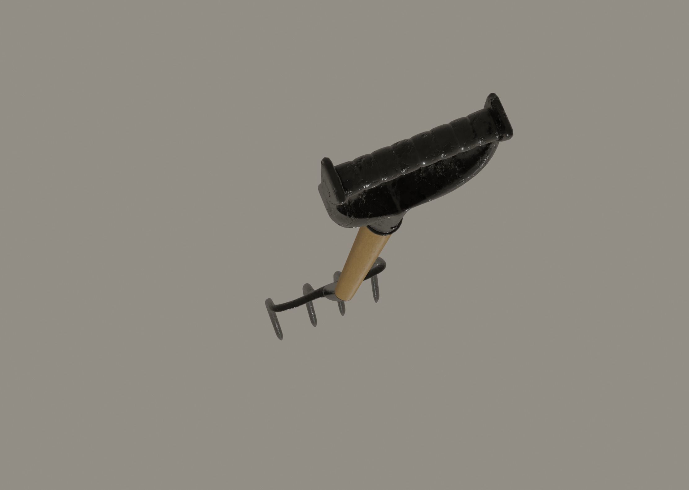 Pitchfork 3D model_5