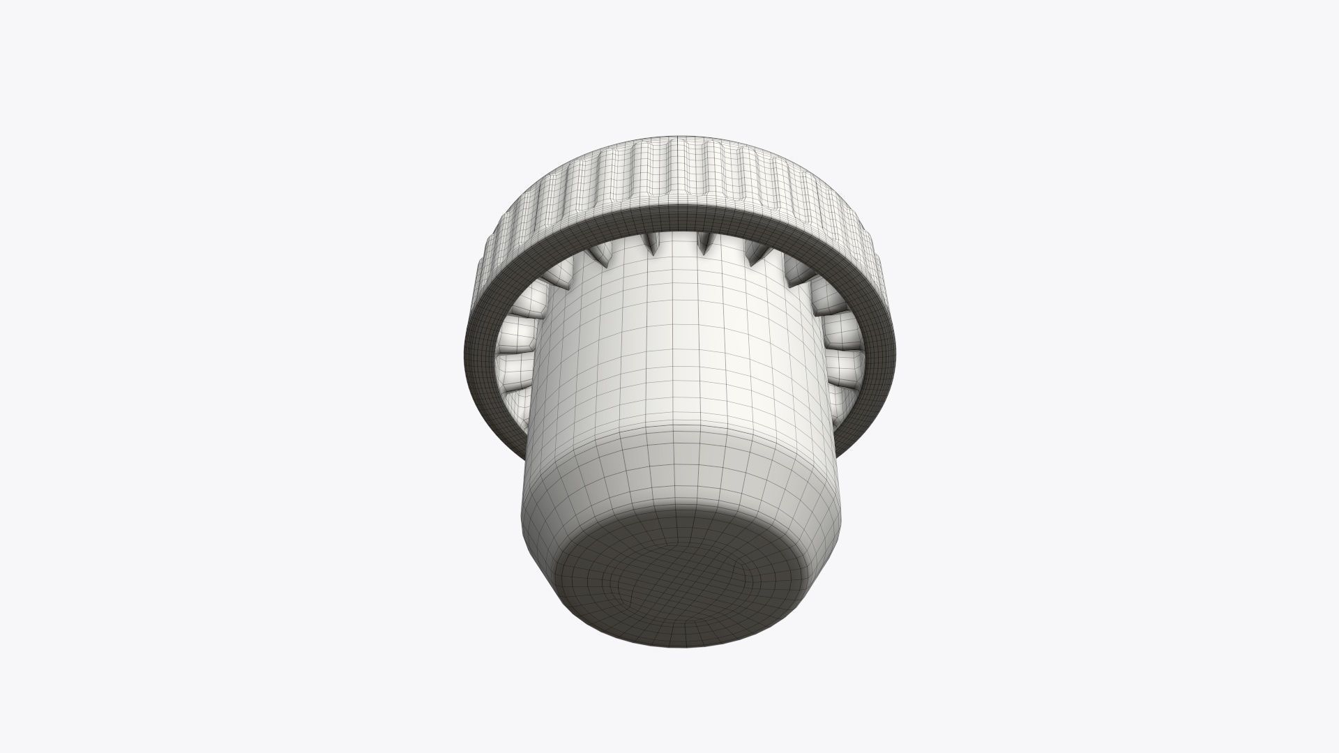 Bottle whiskey 04 3D model_6