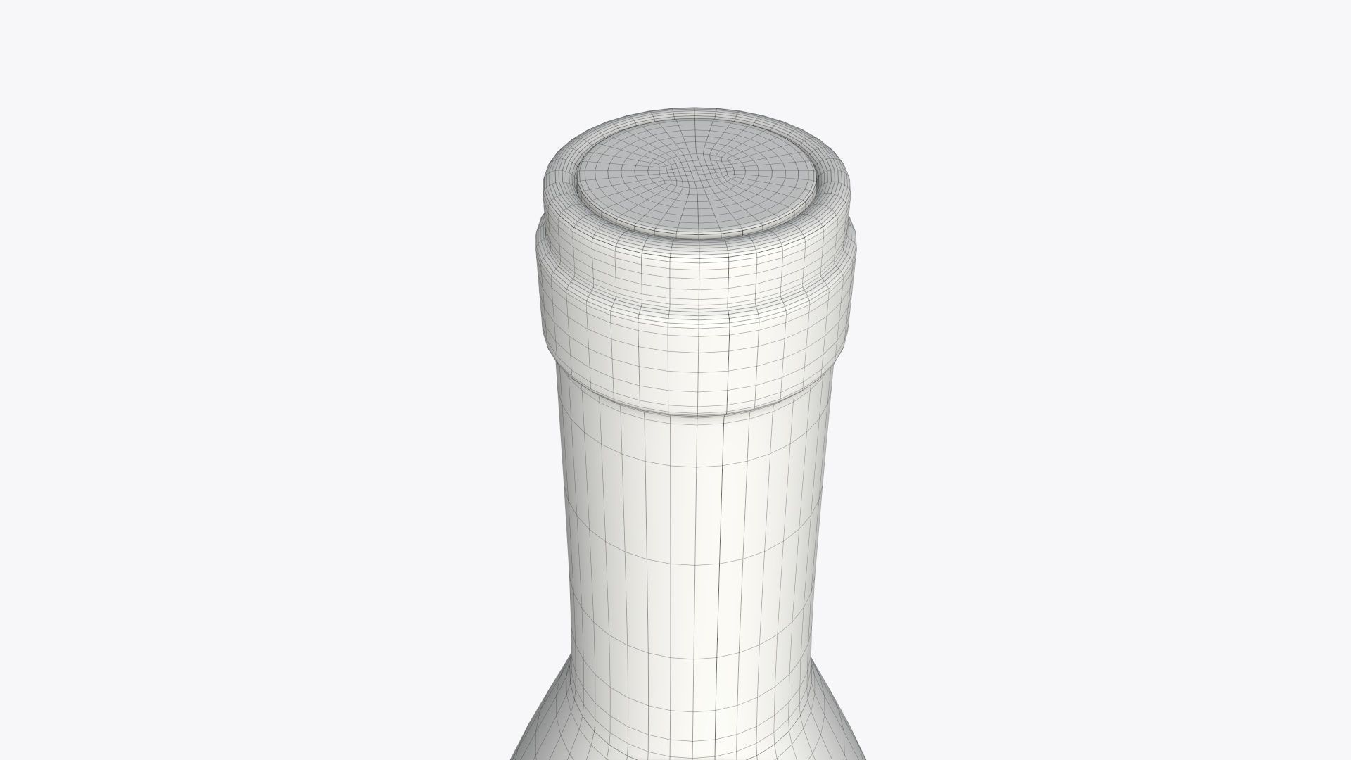 Bottle whiskey 05 3D model_7