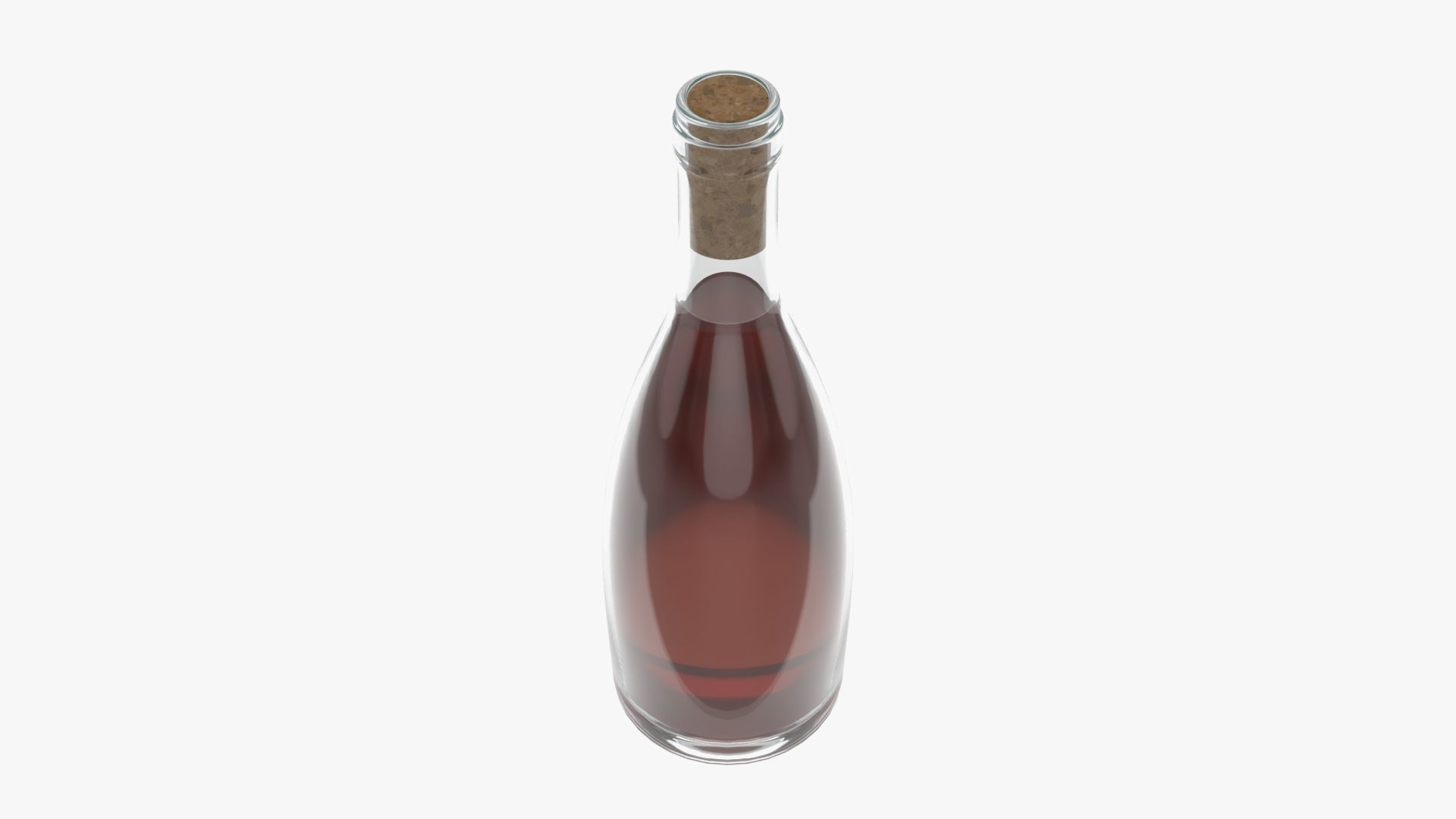 Bottle whiskey 05 3D model_2