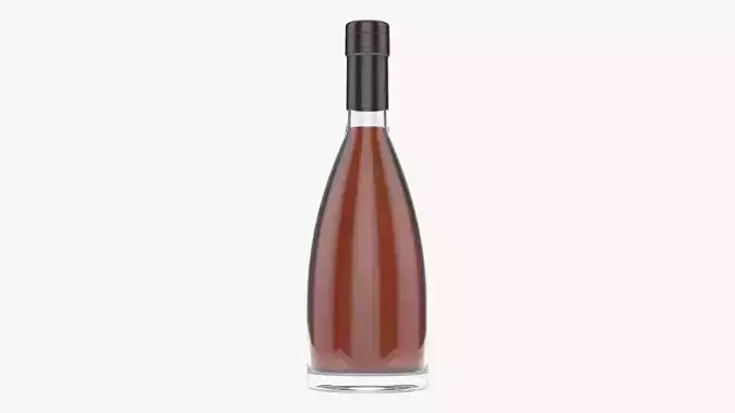 Bottle whiskey 05 3D model