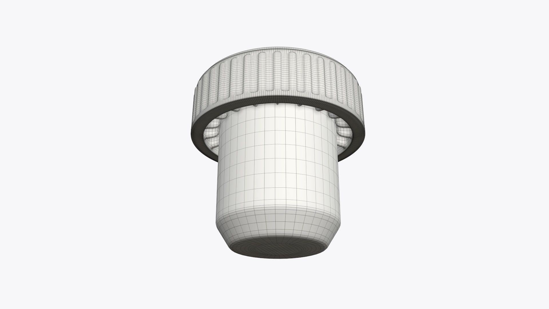 Bottle whiskey 06 3D model_7