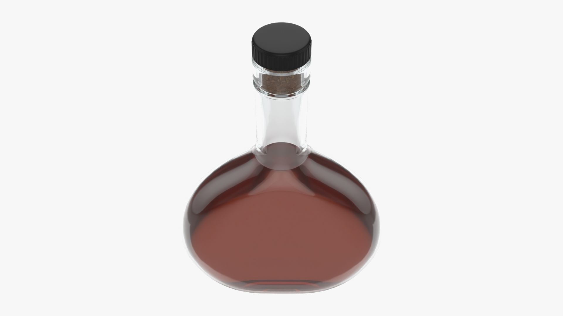 Bottle whiskey 06 3D model_1