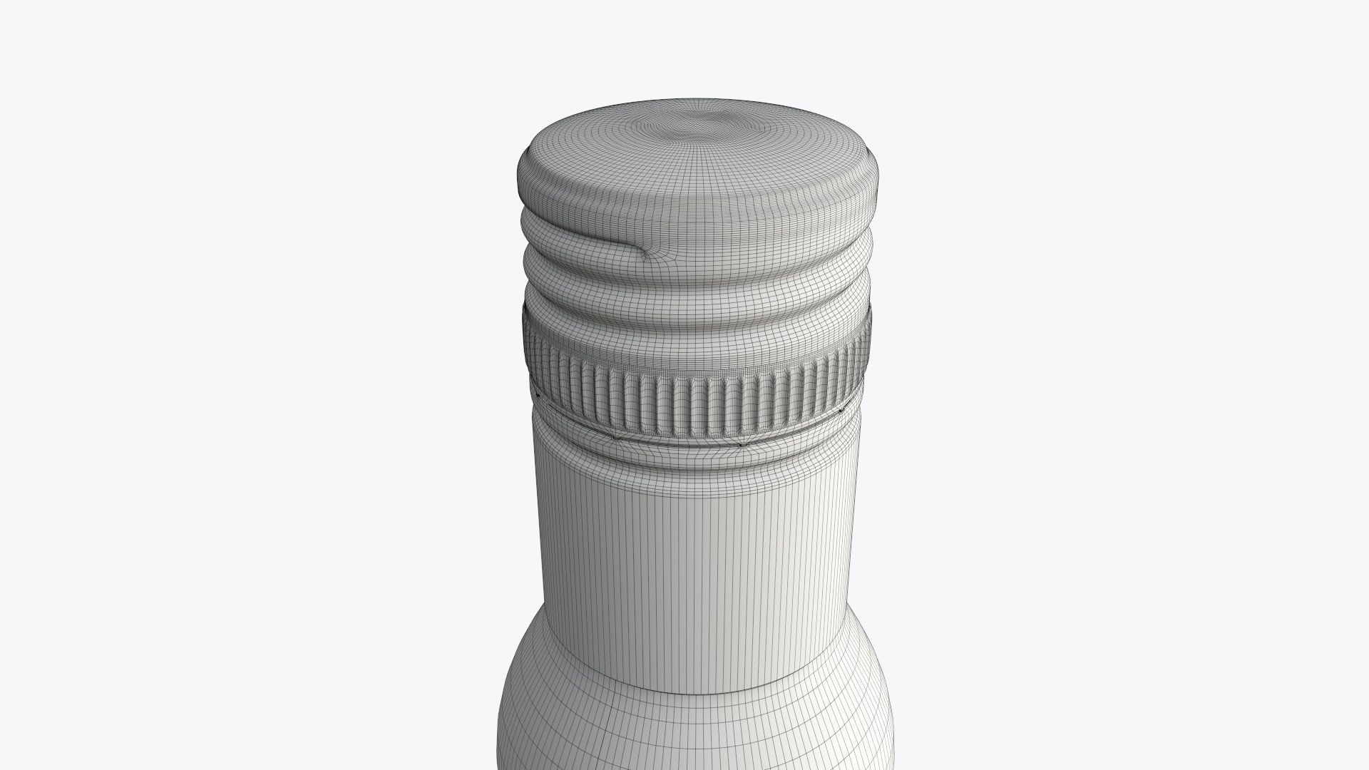 Bottle whiskey 07 3D model_7
