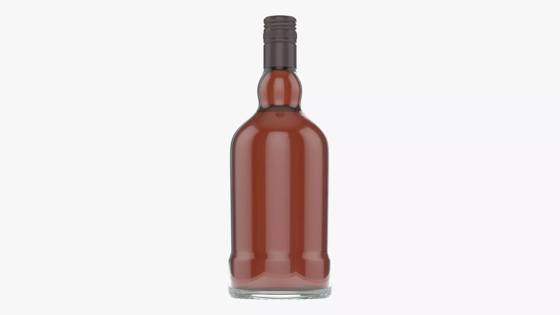 Bottle whiskey 07 3D model_0