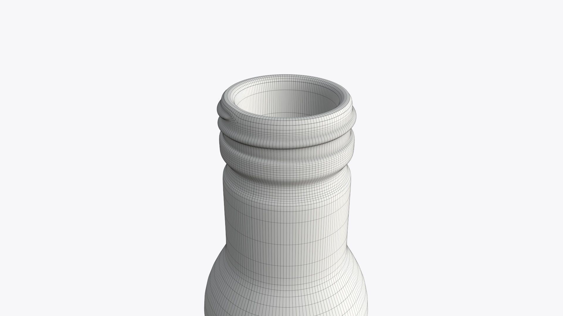 Bottle whiskey 07 3D model_8