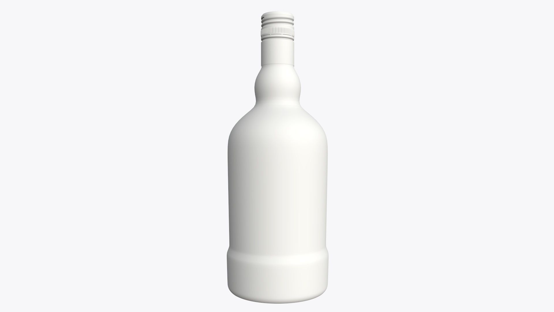 Bottle whiskey 07 3D model_3