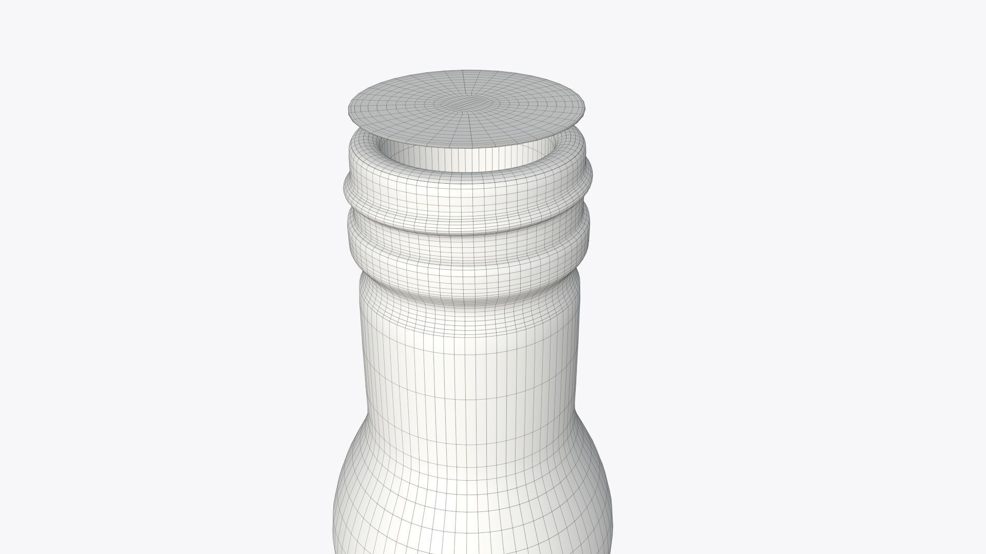 Bottle whiskey 08 3D model_8