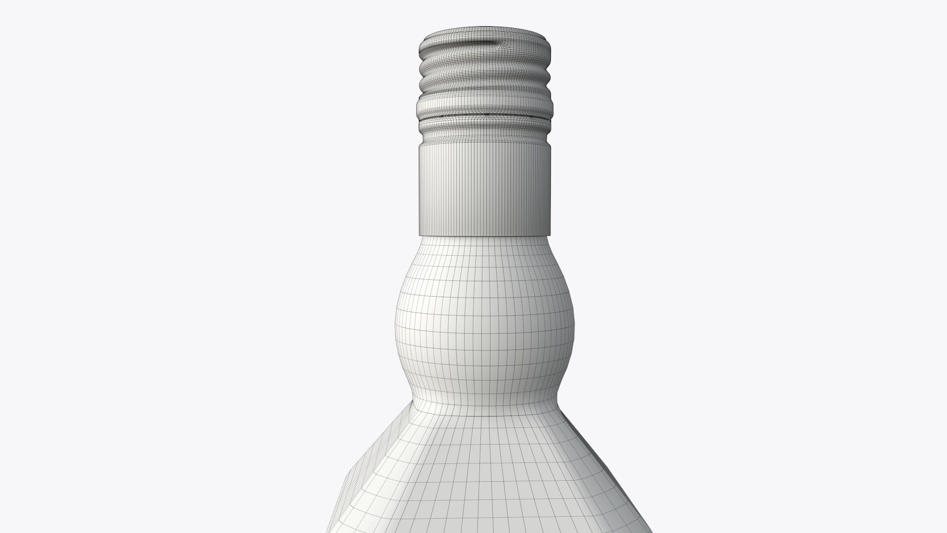 Bottle whiskey 08 3D model_6