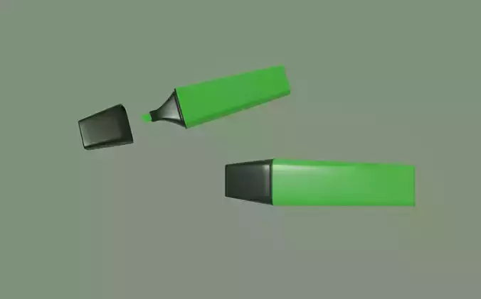 Highlighter 3D model