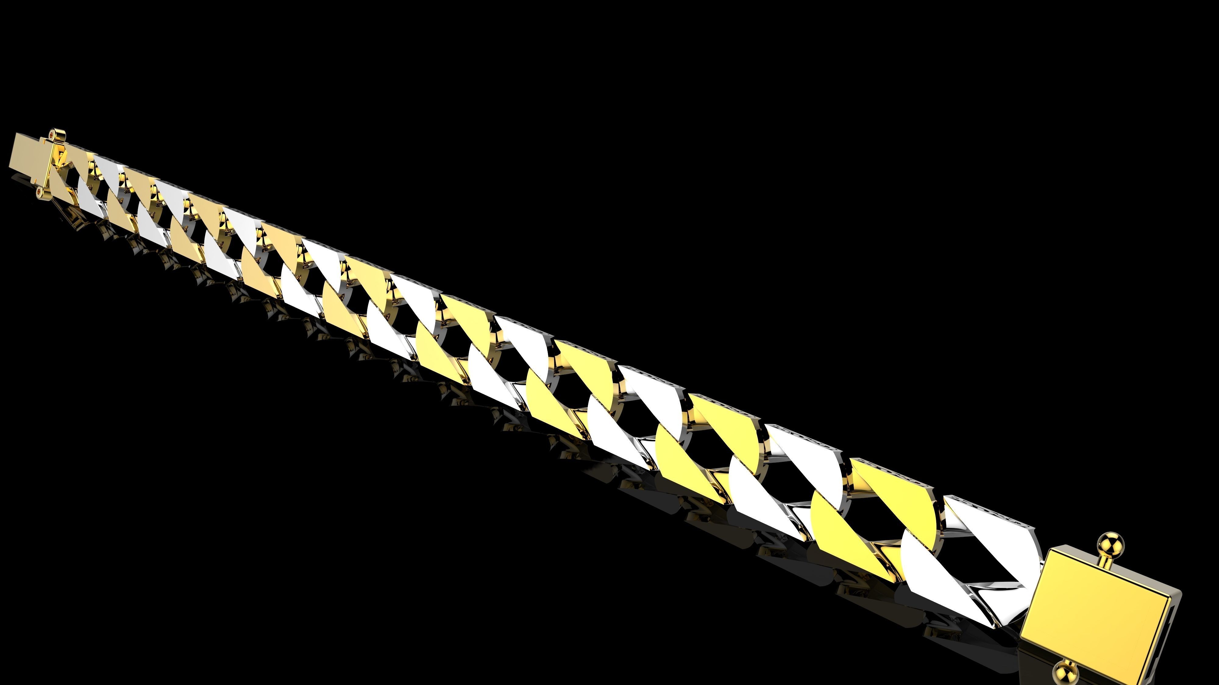 MH BRACELETS N32 3D print model_2