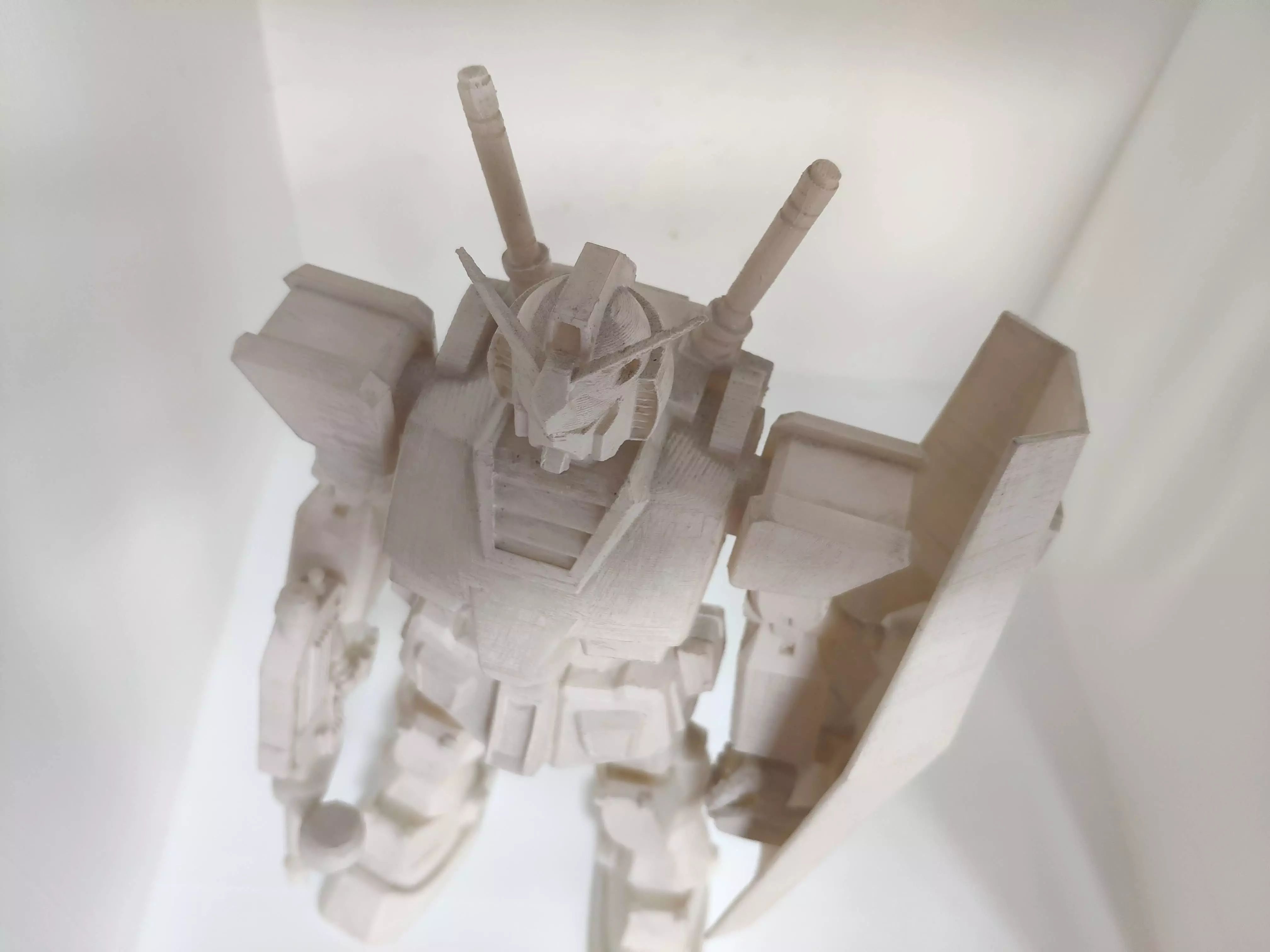 GUNDAM mobile suite robot - with multiple files mesh and vector 3D print model_0