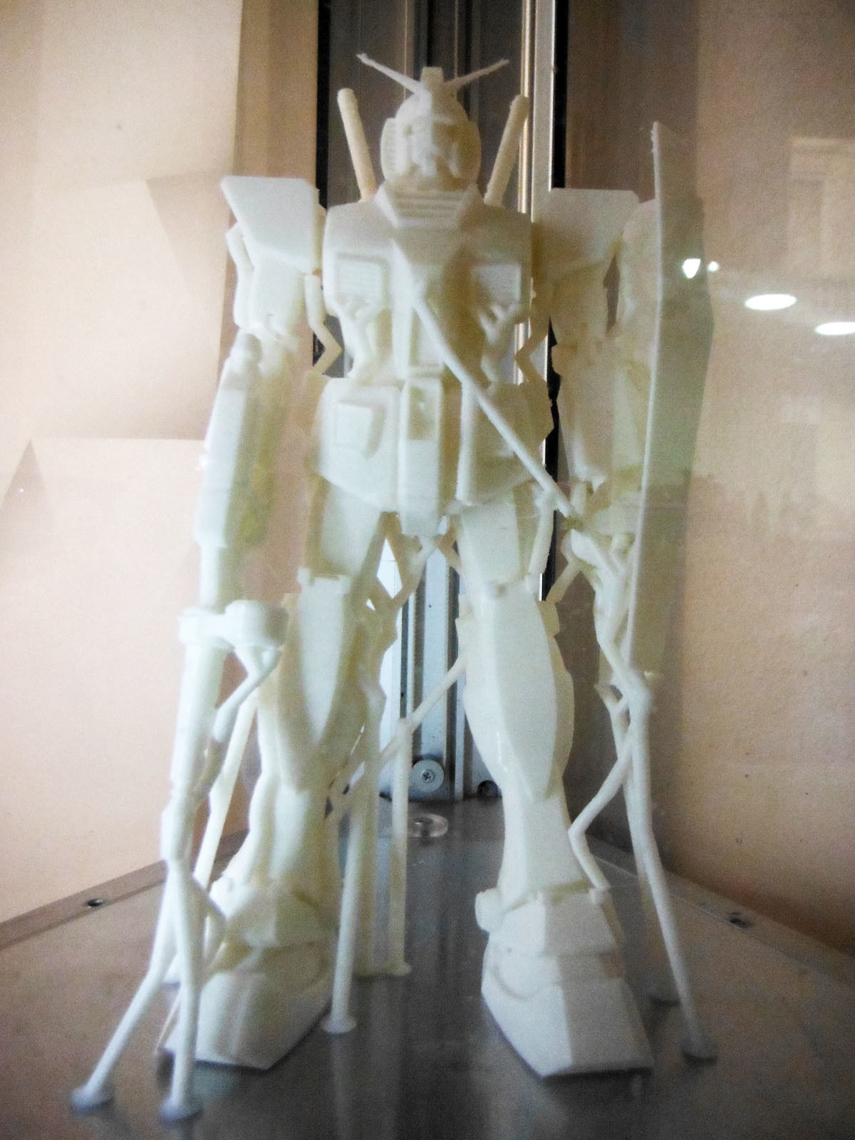 GUNDAM mobile suite robot - with multiple files mesh and vector 3D print model_7