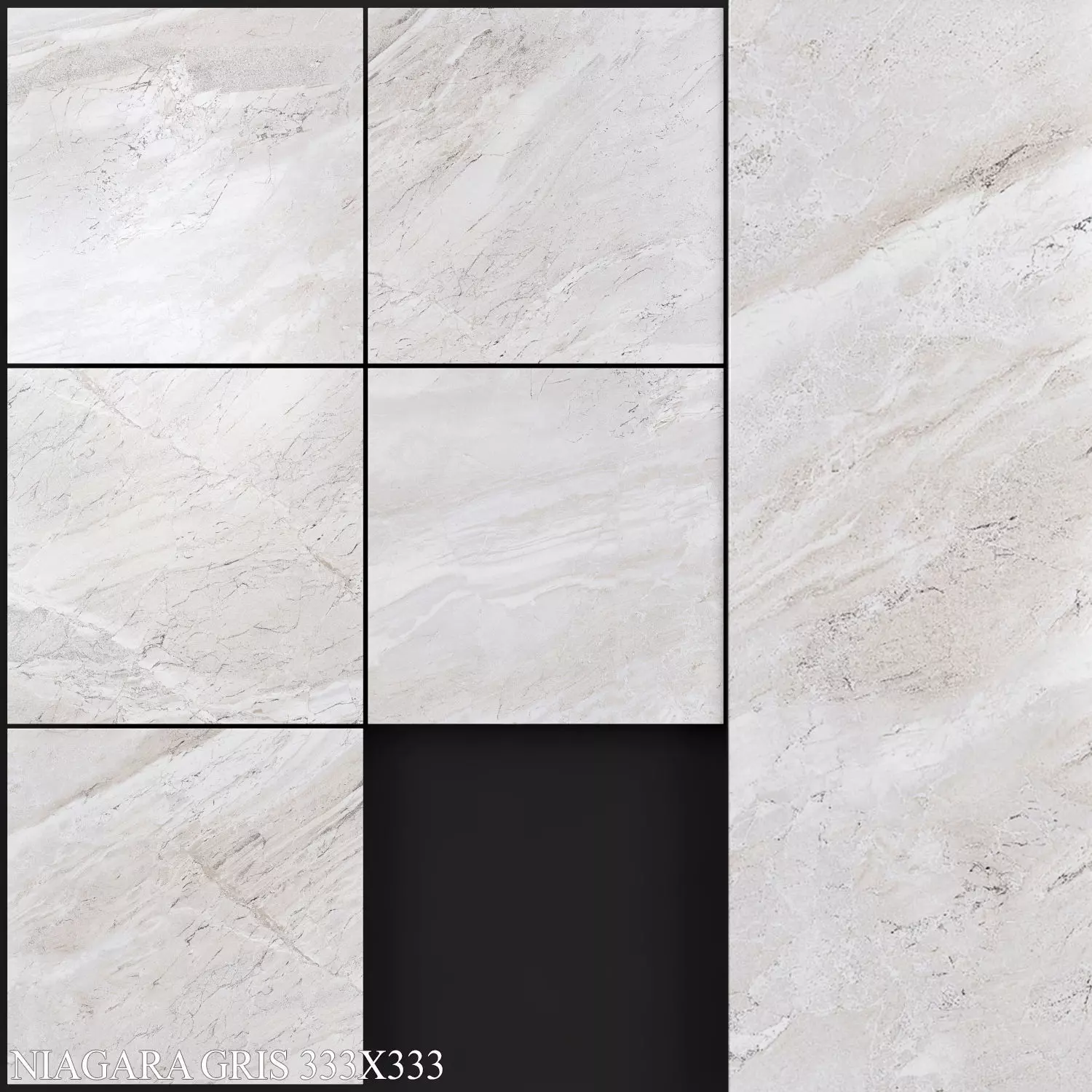 Keros Niagara Gris 333x333 3D model_0