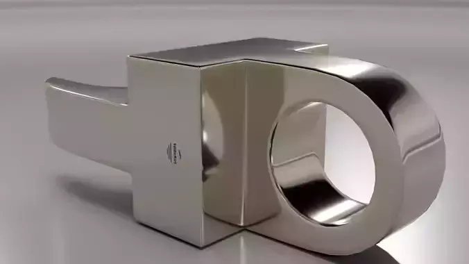 Latch stainless steel toilet seat