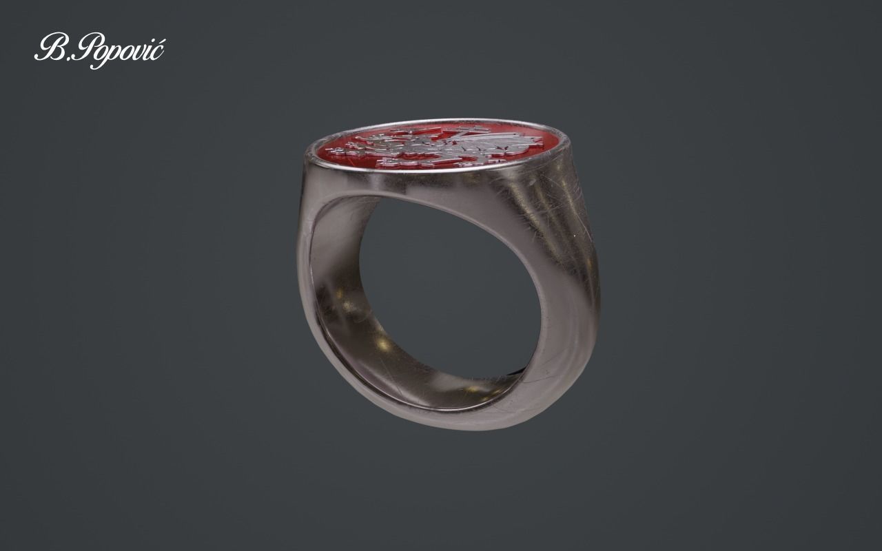 Ring of the Order of the Dragon 3D model_4