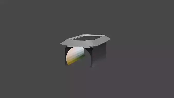 LOWPOLY  Hud Watch  Game Ready Free low-poly 3D model