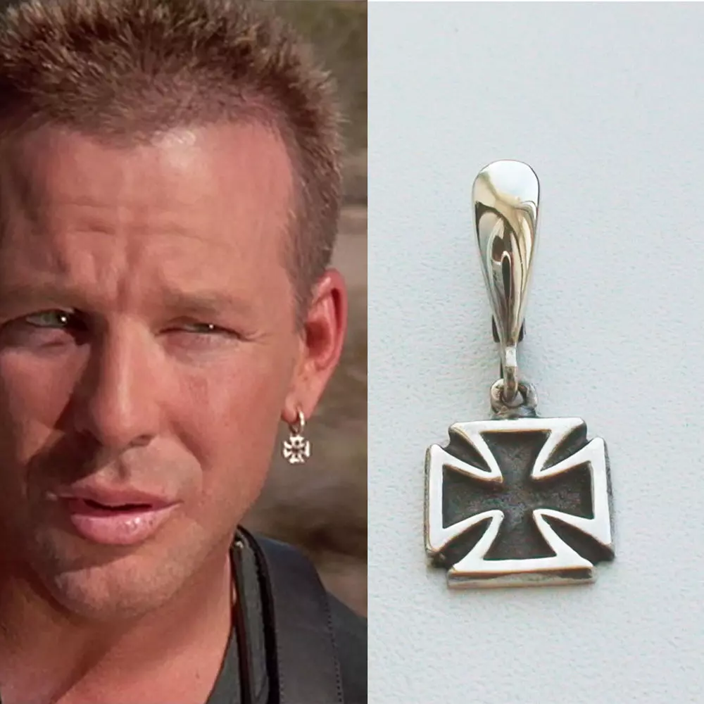  Earring  with enamel 3D print model_0